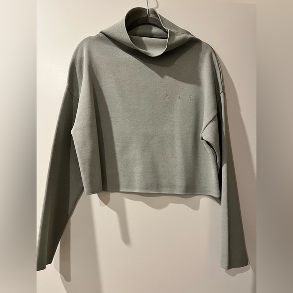 AJE Psychedelia turtleneck crepe logo crop - Picture 2 of 5